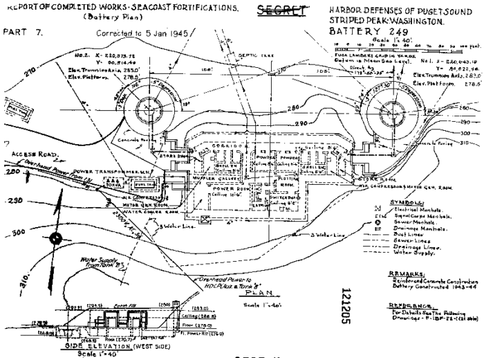 Battery Construction Number 249 - Coast Defense Study Group