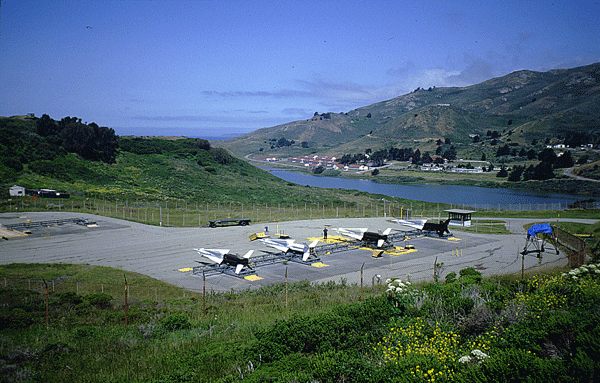 The first post-seacoast artillery American continental defense system was the Nike surface to air missile (1954-1974). (Site SF-88, Golden Gate National Recreation Area, Marin Headlands, CA)